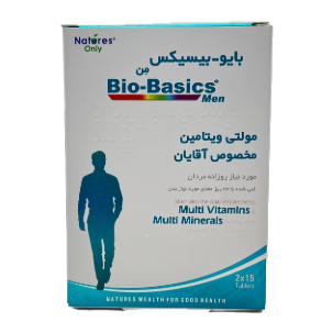 قرص بایوبیسیکس نیچرز اونلی مولتی ویتامین مخصوص آقایان Bio Basics